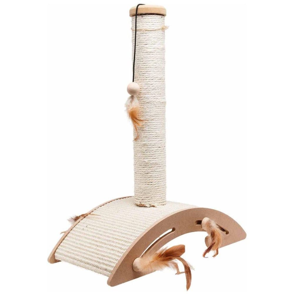 FLAMINGO kradsetræ til katte Ella beige 52 cm 560147