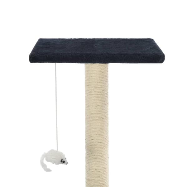 vidaXL Katt Klösträd med klöspelare och 95 cm mörkblå