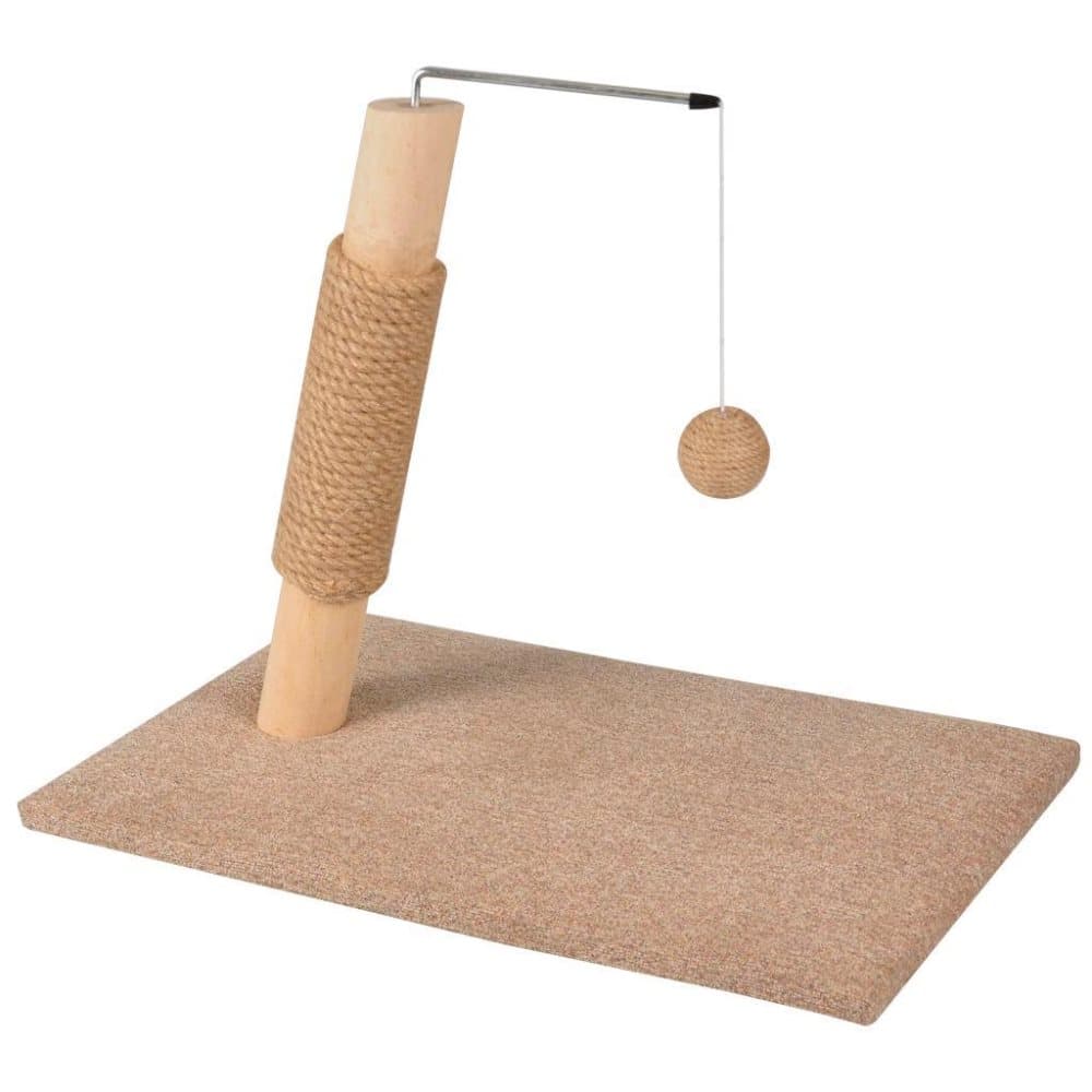 FLAMINGO kradsestolpe til katte Scandi beige 49,5 x 30,5 x 43 cm 560552