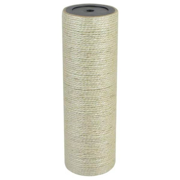 vidaXL Kissan raapimispuu 8x25 cm 8 mm beige