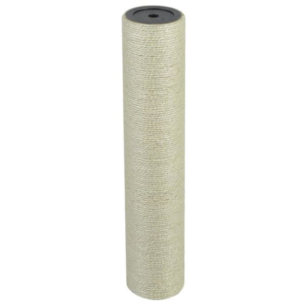 vidaXL Klöspelare för katt 8x40 cm 10 mm beige