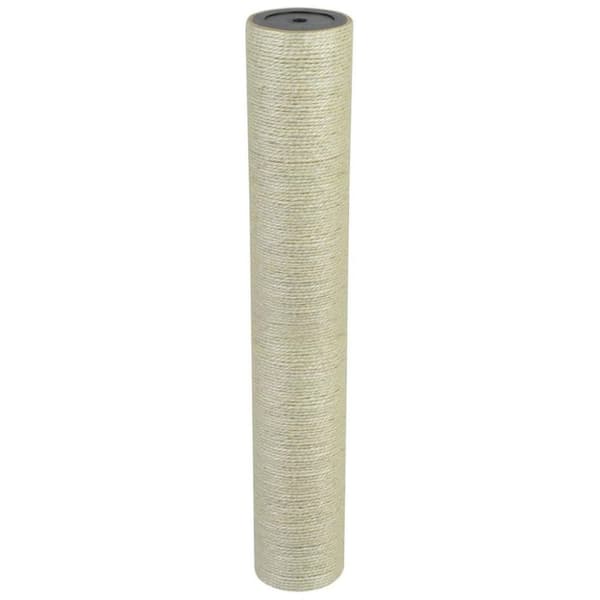 vidaXL Klorestativ til katt 8x50 cm 8 mm beige
