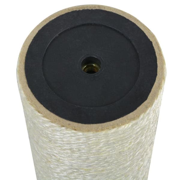 vidaXL Klorestativ til katt 8x55 cm 8 mm beige