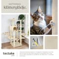 Miniatyrbild 9 av 10: Katt klösträd, klösmöbel Lilou - beige