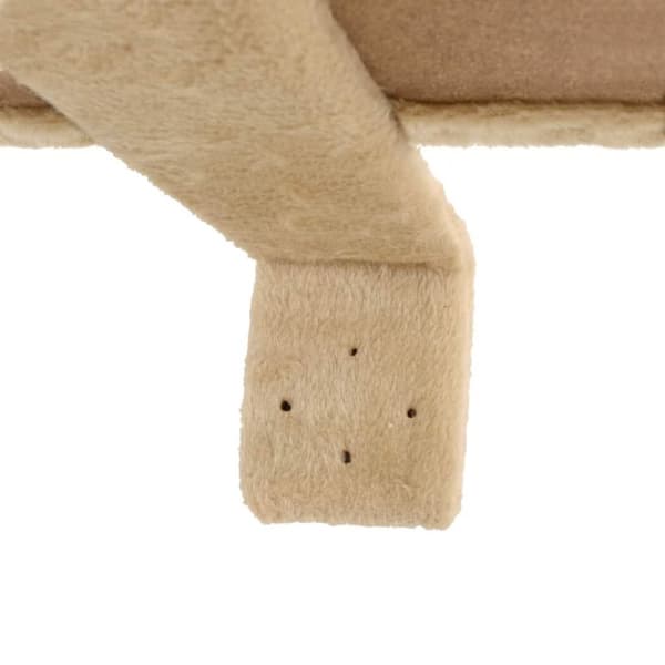 vidaXL Katt Klösträd väggmonterat med klöspelare i sisal 194 cm beige