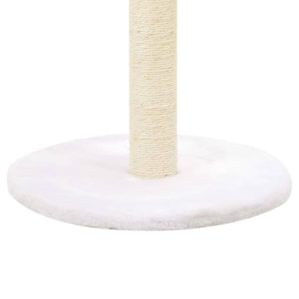 vidaXL Katt Klösträd med klöspelare i sisal & naturlig pil