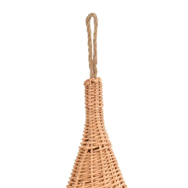 vidaXL Kattkoja med dyna 40x60 cm naturlig pil tipi