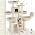 Miniatyrbillede 7 af 9: Kradsetræ Gismo - beige/hvid