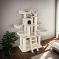 Miniatyrbillede 9 af 9: Kradsetræ Gismo - beige/hvid