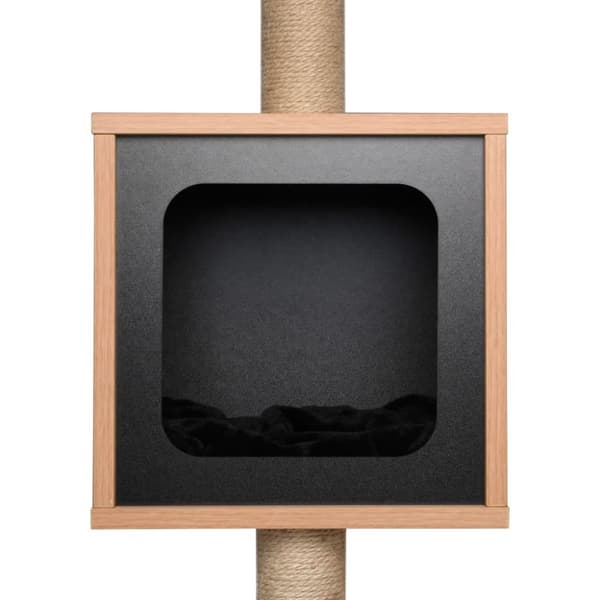 vidaXL Kattetre med klorematte i sisal 82 cm