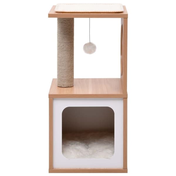 vidaXL Katt Klösträd med klösmatta i sisal 60 cm