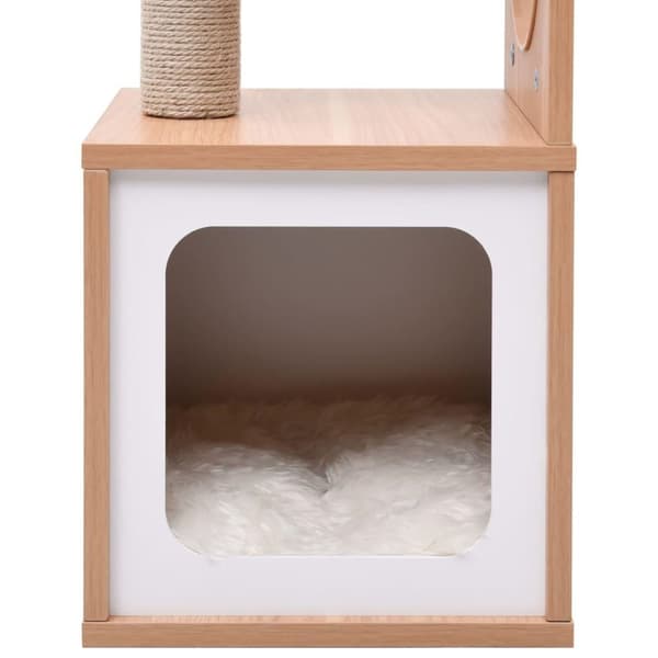 vidaXL Katt Klösträd med klösmatta i sisal 60 cm