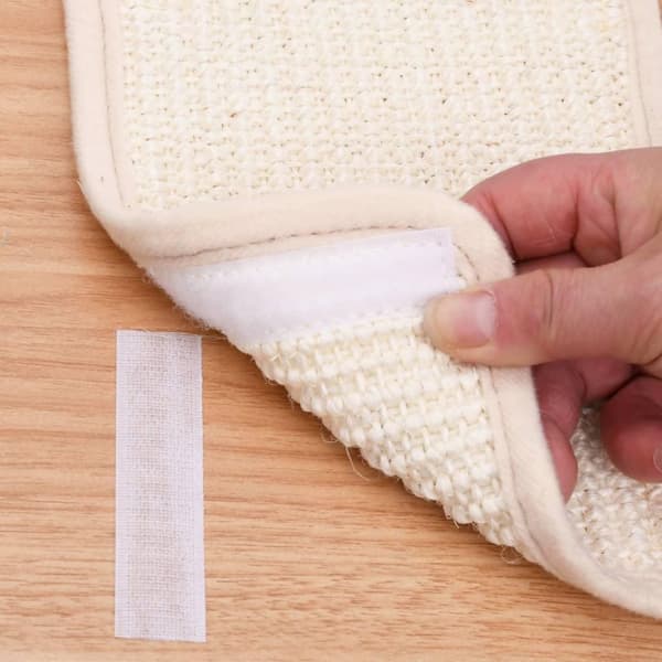 vidaXL Kattetre med klorematte i sisal 129 cm