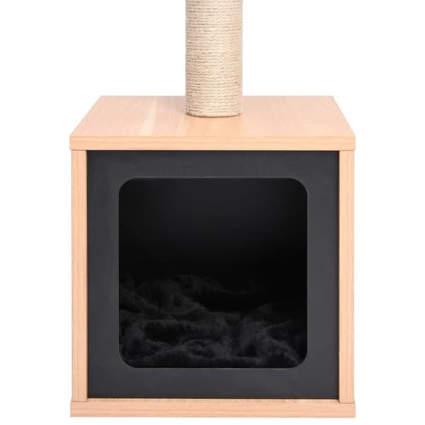 vidaXL Kattetre med klorematte i sisal 62 cm