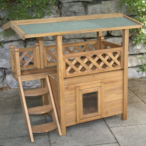Kerbl Kissatalo Lodge 77x50x73 cm