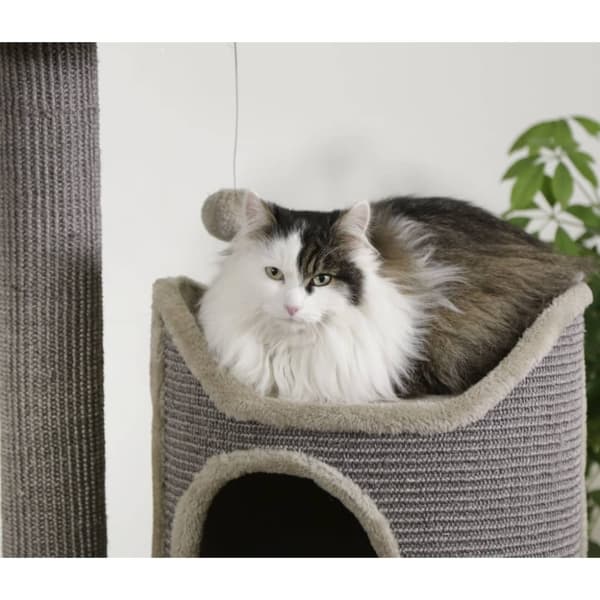 Kerbl kradsetræ til katte Tiana 130 cm grå