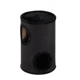 Topmast Skrabe tønde BRASIL 36 x 36 x 50 cm - Lavet af vidunderligt bløde plysmaterialer og robust sisal, som din kat kan ridse