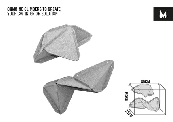 MIUT – XL-Climber // Cat Interior Solutions: Fordi hver bolig og hver kat er forskellig.