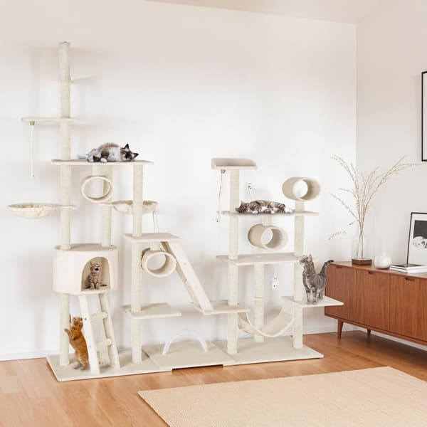 Kradsetræ Snooky 261cm - beige