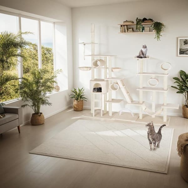 Kradsetræ Snooky 261cm - beige