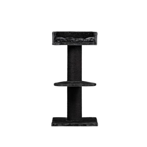 Maine Coon Lounge Blackline Mörkgrå – 120cm 25kg 20cm Ø stolpar – Storlek 120x60x60cm – Katträd för Stora Katter – Högkvalitativ produkt från RHRQuali