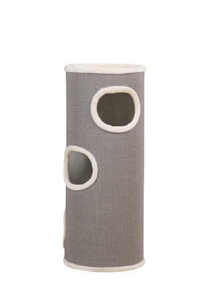 Coony Lounge 110 Beige - 110cm hög, Ø 44cm, 18kg - Storlek 110x44x44cm - Klöstunna för Stora Katter - Högkvalitativ produkt från RHRQuality®