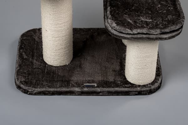 Devon Rex Beige – 120cm 30kg 15cm Ø pylväät – Koko 120x70x50cm – Kiipeily- Ja Raapimispuu Isoille Kissoille – Laadukas RHRQuality®-tuote