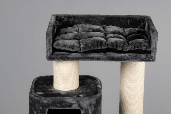 Devon Rex Beige – 120cm 30kg 15cm Ø stolpar – Storlek 120x70x50cm – Katträd för Stora Katter – Högkvalitativ produkt från RHRQuality®
