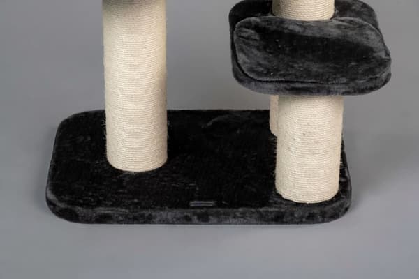 Devon Rex Beige – 120cm 30kg 15cm Ø stolpar – Storlek 120x70x50cm – Katträd för Stora Katter – Högkvalitativ produkt från RHRQuality®