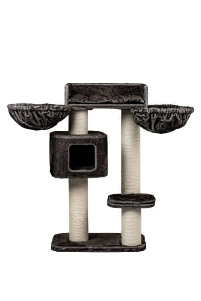 Devon Rex – 120cm 30kg 15cm Ø pylväät – Koko 120x70x50cm – Kiipeily- Ja Raapimispuu Isoille Kissoille – Laadukas RHRQuality®-tuote