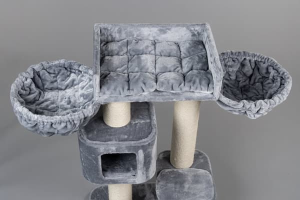 Devon Rex – 120cm 30kg 15cm Ø pylväät – Koko 120x70x50cm – Kiipeily- Ja Raapimispuu Isoille Kissoille – Laadukas RHRQuality®-tuote