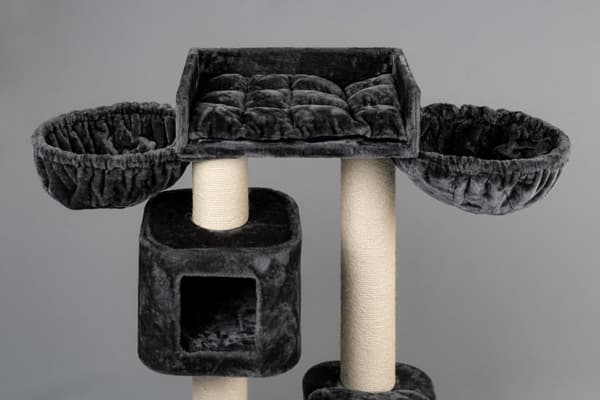 Devon Rex – 120cm 30kg 15cm Ø pylväät – Koko 120x70x50cm – Kiipeily- Ja Raapimispuu Isoille Kissoille – Laadukas RHRQuality®-tuote