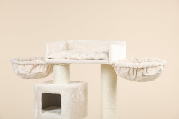 Devon Rex – 120cm 30kg 15cm Ø pylväät – Koko 120x70x50cm – Kiipeily- Ja Raapimispuu Isoille Kissoille – Laadukas RHRQuality®-tuote