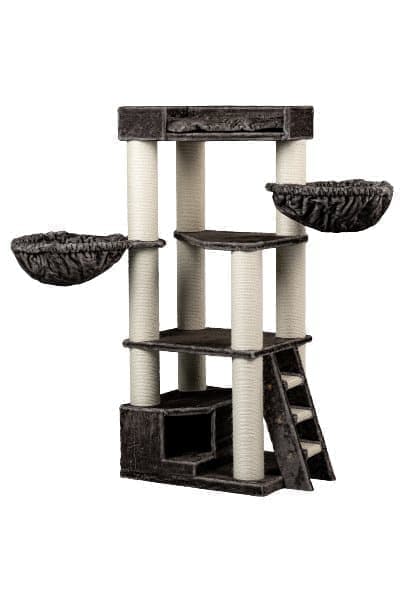 Corner Coon151cm 47kg 12cm Ø stolpar - Storlek 151x60x56cm - Katträd för Stora Katter - Högkvalitativ produkt från RHRQuality