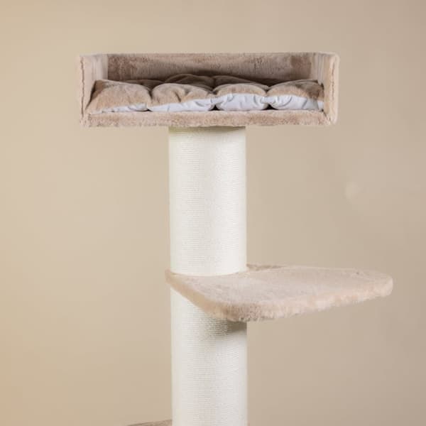 Royalty 155cm 35kg 20cm Ø pæle – Total størrelse 155x60x60cm – Kradsetræ til Store Katte – Produkt i Høj Kvalitet fra RHRQualit