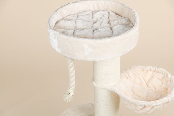 Maine Coon Sleeper Beige Med sina 20 cm tjocka sisalstolpar och megakojer är Maine Coon Sleeper ett måste för varje stor katt