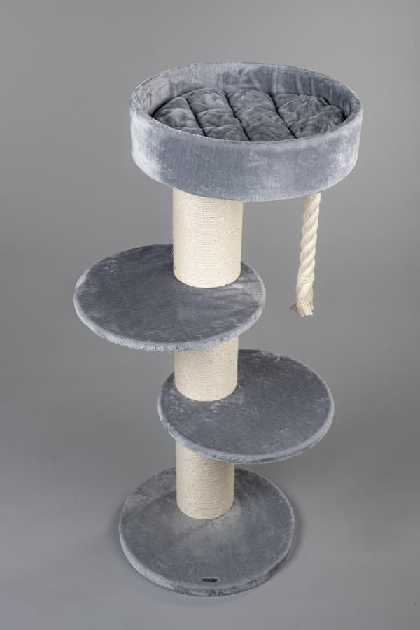 Maine Coon Sleeper Beige Med sina 20 cm tjocka sisalstolpar och megakojer är Maine Coon Sleeper ett måste för varje stor katt