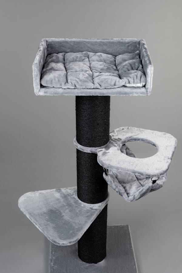Royalty Crown Med sina 20 cm tjocka sisalstolpar, lyxiga hängmatta Crown och megakoj har den kungliga skrapstolpen Royalty Crown varit en av de mest p