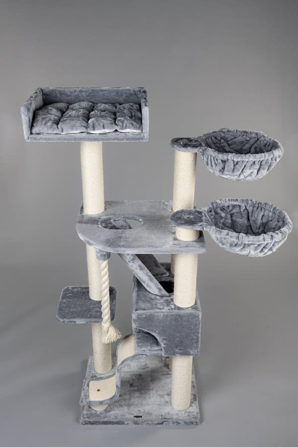 Kilimandjaro 192cm 45kg 12cm Ø pæle – Total størrelse 192x74x59cm – Kradsetræ til Store Katte – Produkt i Høj Kvalitet fra RHRQuality