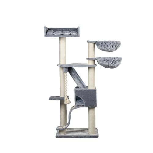 Kilimandjaro 192cm 45kg 12cm Ø pæle – Total størrelse 192x74x59cm – Kradsetræ til Store Katte – Produkt i Høj Kvalitet fra RHRQuality