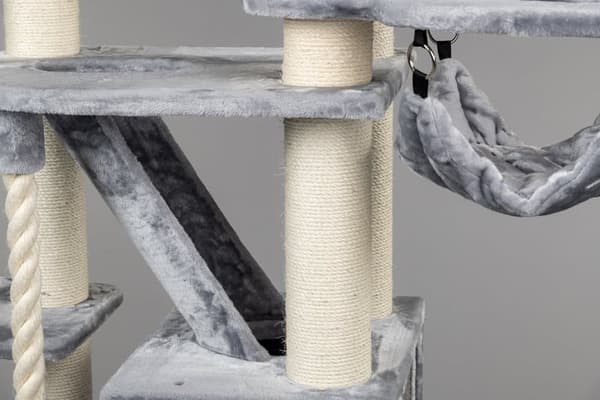 Cat Penthouse  195cm 60kg 12cm Ø stolpar – Storlek 195x90x60cm – Katträd för Stora Katter – Högkvalitativ produkt från RHRQuality