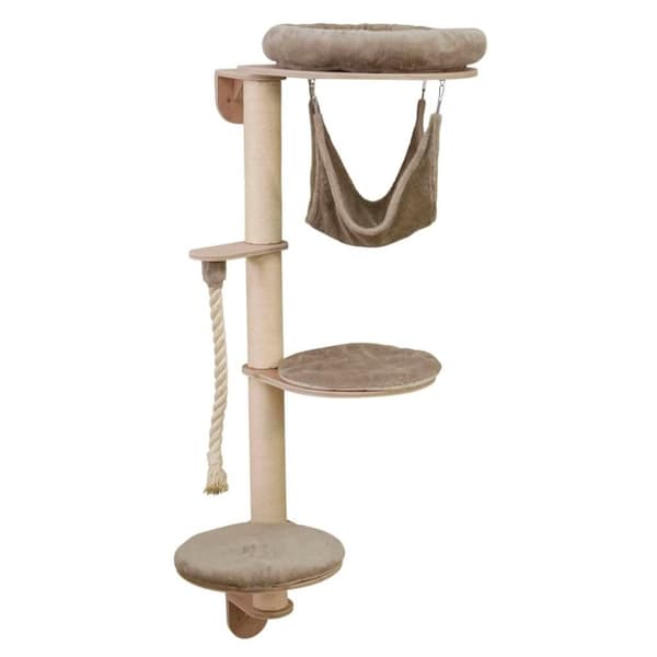 Kerbl Veggmontert klorestativ Dolomit Grappa 158 cm gråbrun
