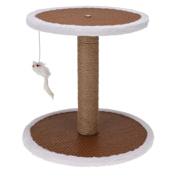 Pets Collection Kloretre på stativ med mus 35x35x33 cm