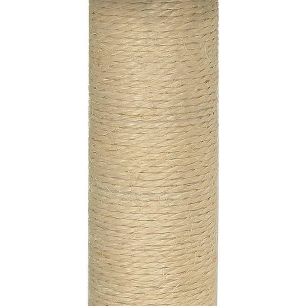 vidaXL kradsetræ med sisalkradsestolpe 74 cm lysegrå