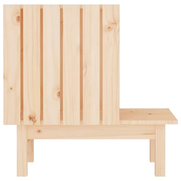 vidaXL kattehus 60x36x60 cm massivt fyrretræ
