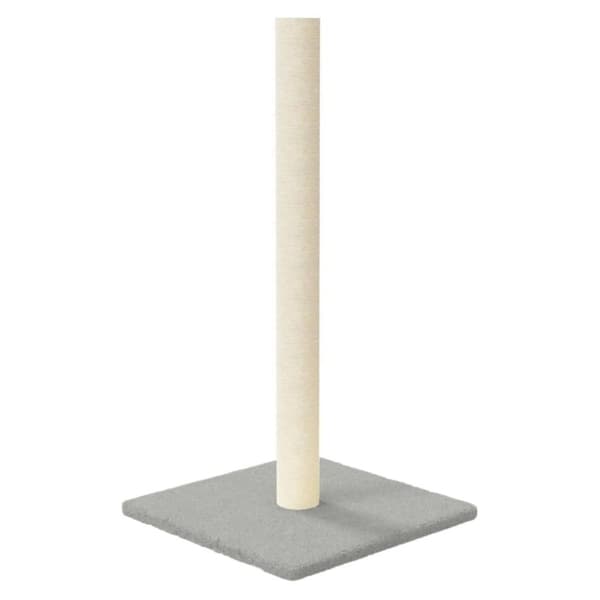 vidaXL Klorestolpe lysegrå 35x35x70 cm
