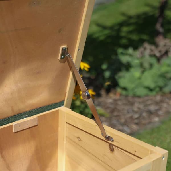Kerbl Gnagarbur Alfred 116x45x62cm laserat trä
