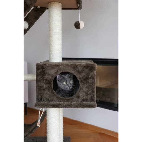 Kerbl kradsetræ Granat 150 cm mørkegrå