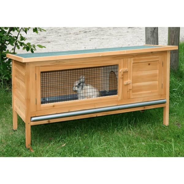 Kerbl gnaverbur Alfred 116x45x62 cm træ glaseret