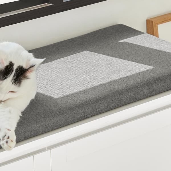 SoBuy Skobänk katthus Bänk Skobänk med dyna FSR136-W